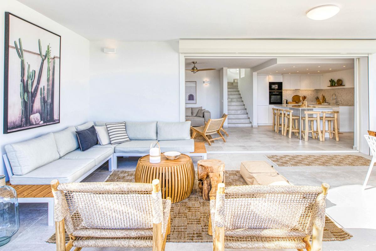 A louer villa Baie Orientale Saint Martin_ Terrasse - 9